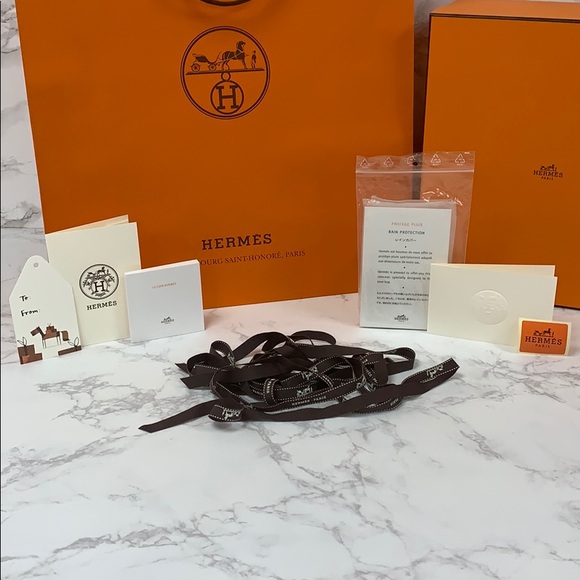 brand new authentic hermés birkin 25 box gift set